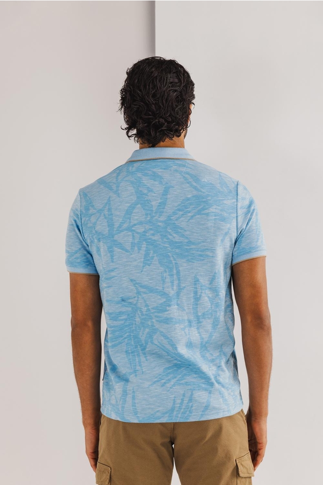 PIQUE POLO MET ALLOVER PRINT 464 15903 5611